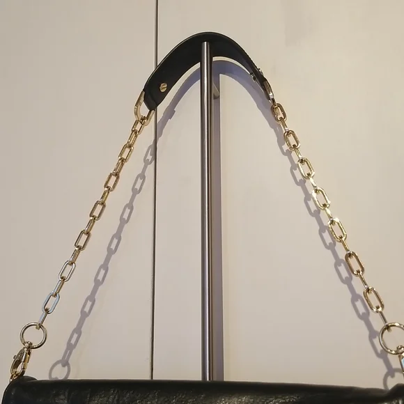 Tory Burch Suki Reva Leather Clutch Shoulder Bag